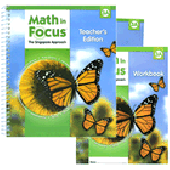 Math in Focus: The Singapore Approach Grade 3 Second Semester Homeschool Kit