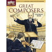 BOOST Great Composers Coloring Book