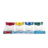 Set of 4 Spill Proof Paint Cups - Melissa and Doug