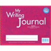   Zaner-Bloser Writing Journal 5/8" ruling Grade 1 - Liquid Color Pink