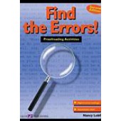 Find the Errors! Proofreading Activities
