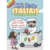 Color & Learn Easy Italian Phrases for Kids