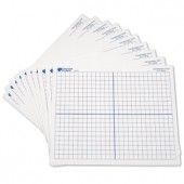 9 " x 11 " Double-Sided X-Y Axis Dry-Erase Mat
