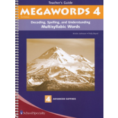 Megawords Book 4 Teacher's Guide, 2nd Edition