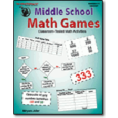 Middle School Math Games Grades 6-8  The Critical Thinking Company
