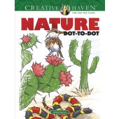 Creative Haven Nature Dot-to-Dot Coloring Book
