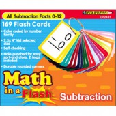 Math in a Flash™ Color-Coded Flash Cards, Subtraction 