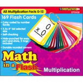 Math in a Flash™ Color-Coded Flash Cards, Multiplication 