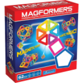 Magformers Rainbow 62-Piece Set