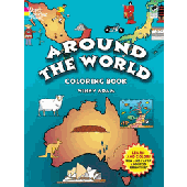 Around the World Coloring Book