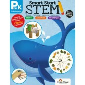Smart Start STEM Grade Pre-K Activity Book Hands-on STEM Activities and Critical Thinking Skills  Evan-Moor
