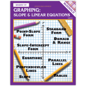 Graphing: Slope & Linear Equations Reproducible Workbook - Teacher Created Resources