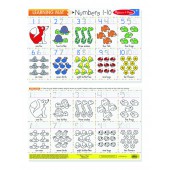Learning Mat: Numbers 1-10 - Melissa and Doug