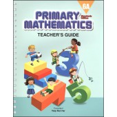Singapore Primary Mathematics Standards Edition Teacher's Guide 6A