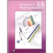 Singapore Primary Math Standards Edition Home Instructor's Guide 4A