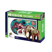 4D Vision Wooly Mammoth Anatomy Model