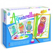 Aquarellum Jr. Owls Painting Kit
