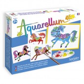 Aquarellum Jr. Horses Painting Kit