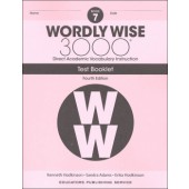 Wordly Wise 3000 Book 7 Tests (4th Edition)