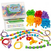 Kids First Math: Lacing Beads Math Kit with Activity Cards - Thames & Kosmos