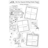Four Square Writing Poster Paper Grades 1-3