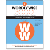 Wordly Wise 3000 Teacher's Resource Book 7 (4th Edition)