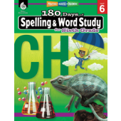 180 Days of Spelling and Word Study for Sixth Grade - Teacher Created Materials