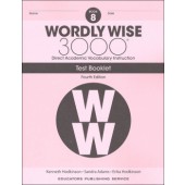 Wordly Wise 3000 Book 8 Tests (4th Edition)